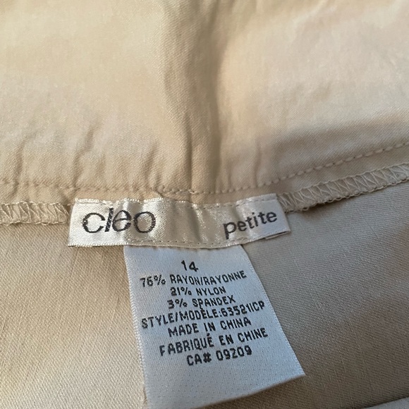 Cleo Capris size 14 petite - Picture 2 of 2